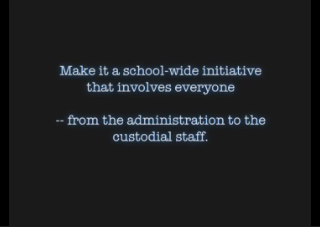 Make it a school-wide initiative that involves everyone