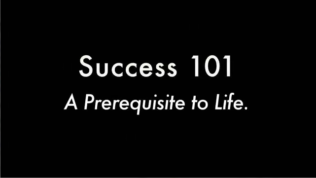 Trailer: Success 101 - 
A Pre-requisite for Life (The Indio Documentary)