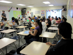 Career Choices classroom, preparing for graduation